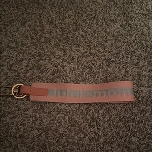 lululemon athletica Pink and Gray Key Holder
